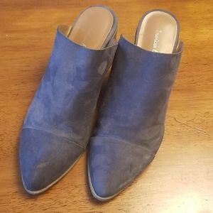 American Eagle Faux Suede Mules Size9